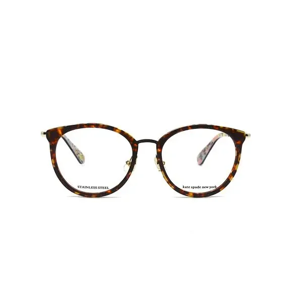 NEW KATE SPADE ELIANA/G GOLD/HAVANA AUTHENTIC EYEGLASSES FRAME - Picture 2 of 8